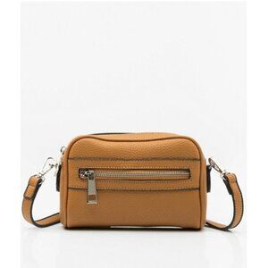 Women Le Chateau Faux Leather Crossbody Bag